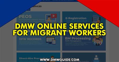 eservices.dmw|PEOS Online .